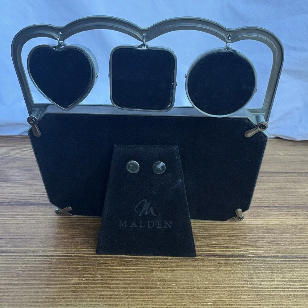 Malden Metal Family Collage Picture Frame 4x6 w/ 3 Hanging Mini Frames
